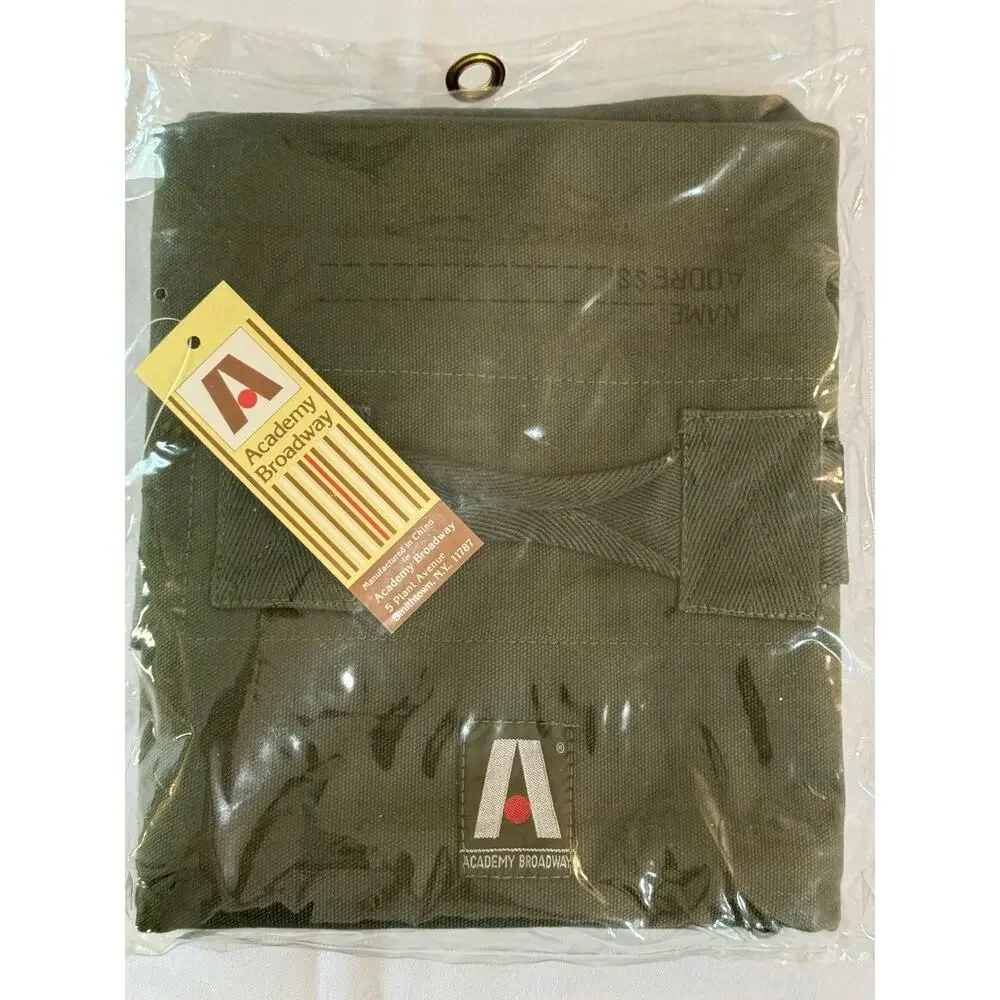 Academy Broadway Canvas Duffle Bag G.I. Style NIB